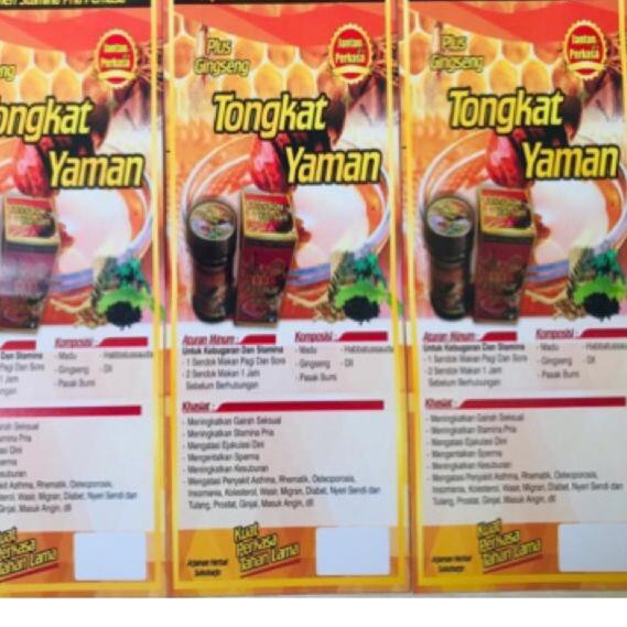 BEST PRODUK Madu Tongkat Yaman Madu Lanang kuat Tahan Lama Madu Yaman GGI5 . . .