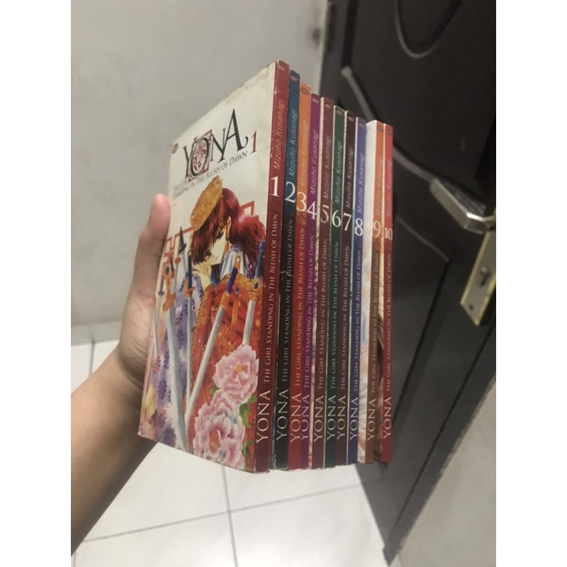 akatsuki no yona manga set 1-10