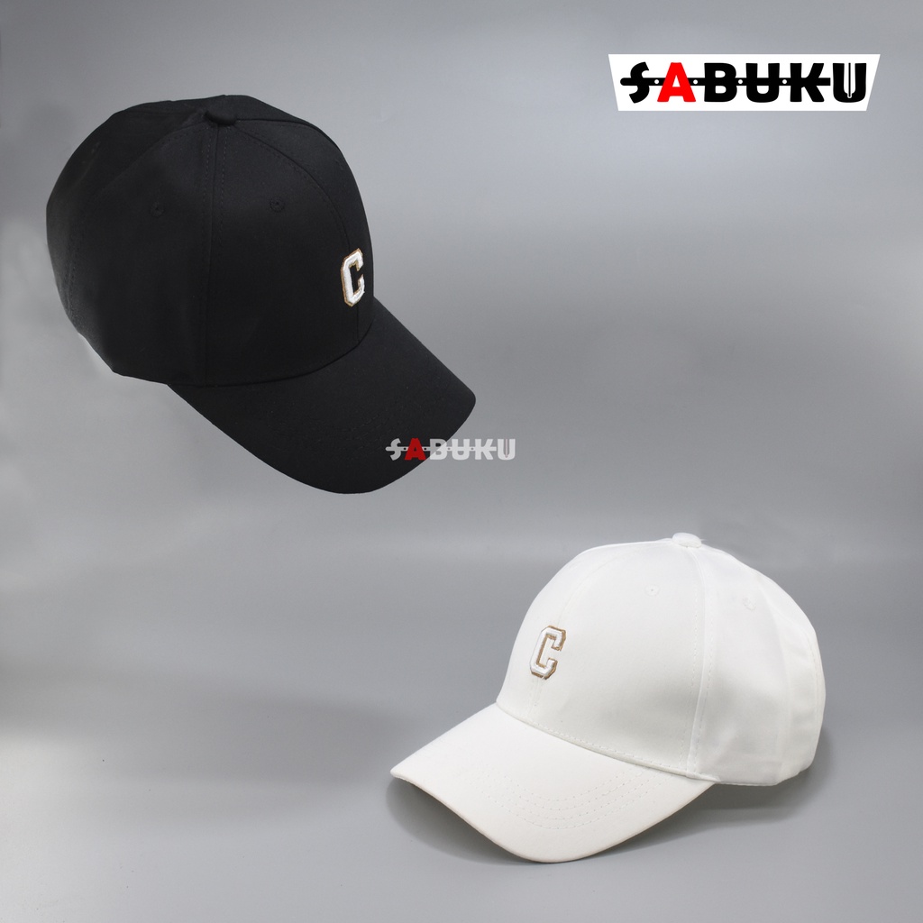 Topi Baseball Pria Wanita Dewasa Bordir Karakter C Topi Pria Bordir Premium Trendy Korean Fashion Men's Sports Female Cap Couple's Hat -235