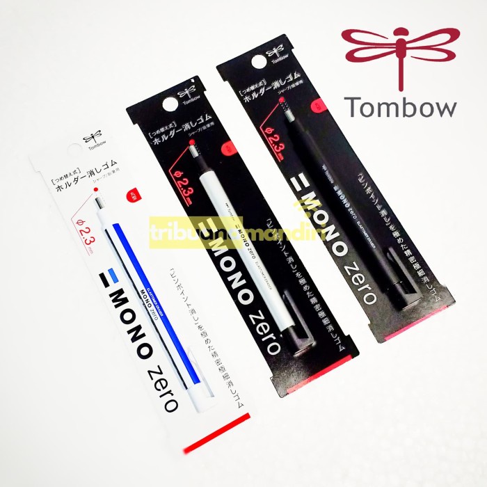 

Jual Penghapus Pensil Mekanik Tombow Mono Zero Round 2.3 Mm Gilaa!!!