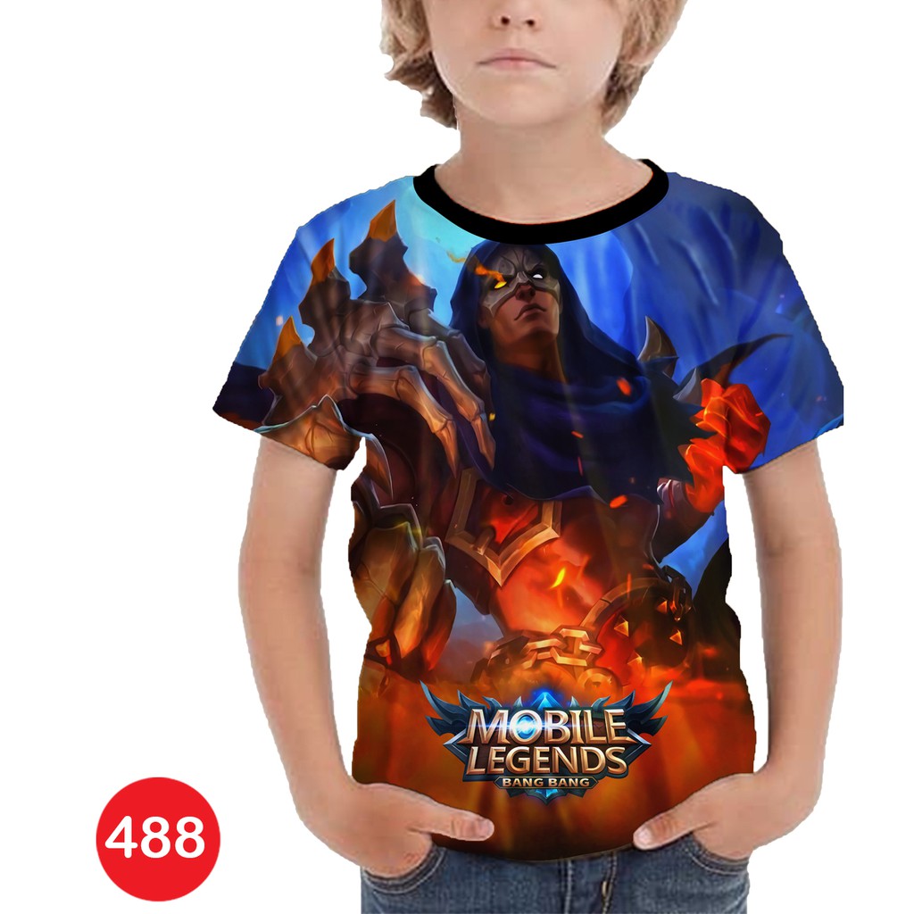Baju Anak Mobile Legends Aldous Skin #488