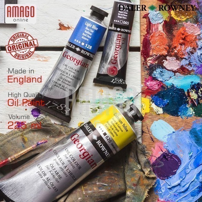 DALER-ROWNEY - GEORGIAN OIL 38 ml - PRIMARY YELLOW - 111014627