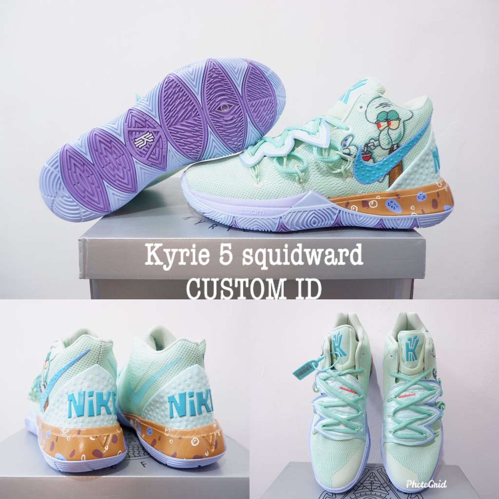 kyrie fives squidward