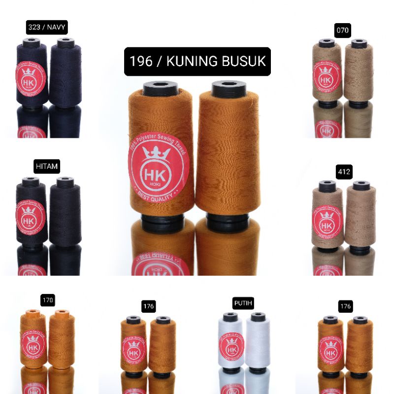 [COD] BENANG JAHIT JEANS - BENANG JAHIT LEVIS - BENANG JAHIT 20/2