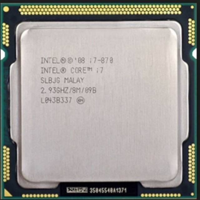 PROCESSOR INTEL CORE I7 870 TRAY LGA 1156