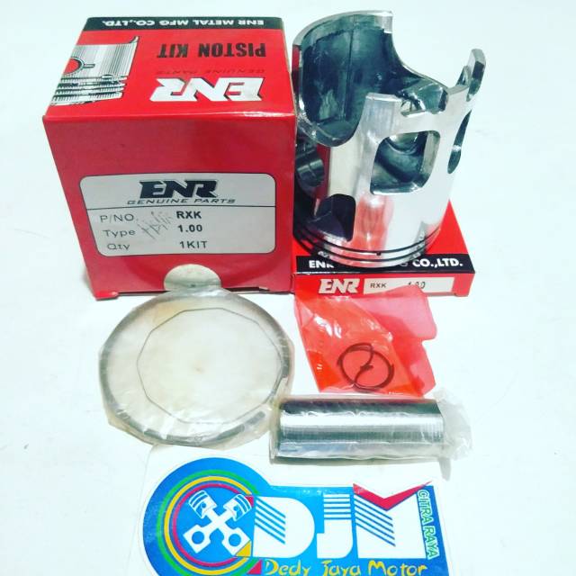 PISTON KIT RX KING,  ENR GENUINE PARTS TERSEDIA UKURAN STD, 0.50,1.00,1.50,2.00