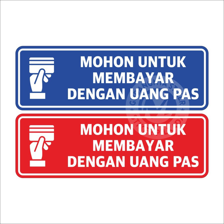 

STIKER VINYL MOHON BAYAR DENGAN UANG PAS (DIJUAL SATUAN)