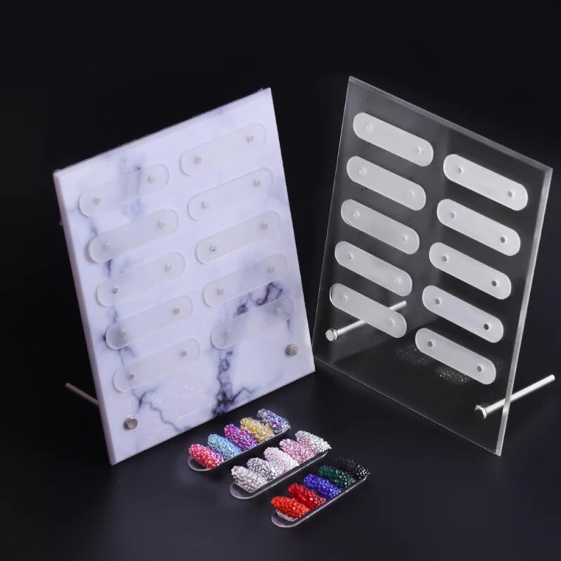 ACRYLIC STAND NAIL DISPLAY