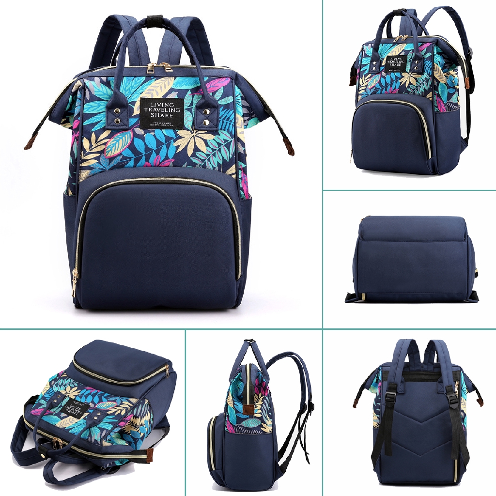 Women Backpack Bayi Diaper Bag Tas Perlengkapan Multifungsi Ransel Tas Botol Susu Baby Backpack