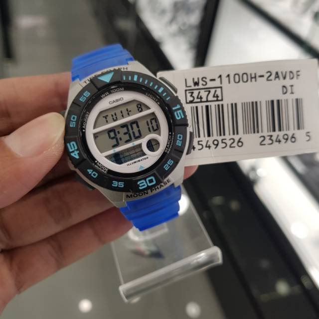 Jam Tangan Casio LWS-1100H-2AVDF Original Garansi Resmi