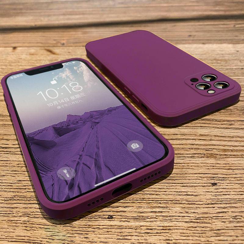 Astubia Soft Case Silikon Tahan Banting Untuk iPhone 13 14 Pro MAX PLUS XS MAX XR X 7 8 PLUS 14 13