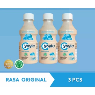 

YOYIC FERMENTED DRINK MILK 130ML ISI 3 BOTOL ORIGINAL