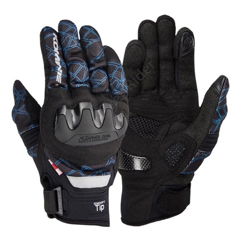 Komine GK220 Sarung Tangan Motor Komine Gloves Full Finger Touch Screen Dukung COD