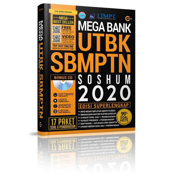 Mega Bank Utbk Sbmptn Soshum 2020 The King Eduka Cmedia Shopee Indonesia