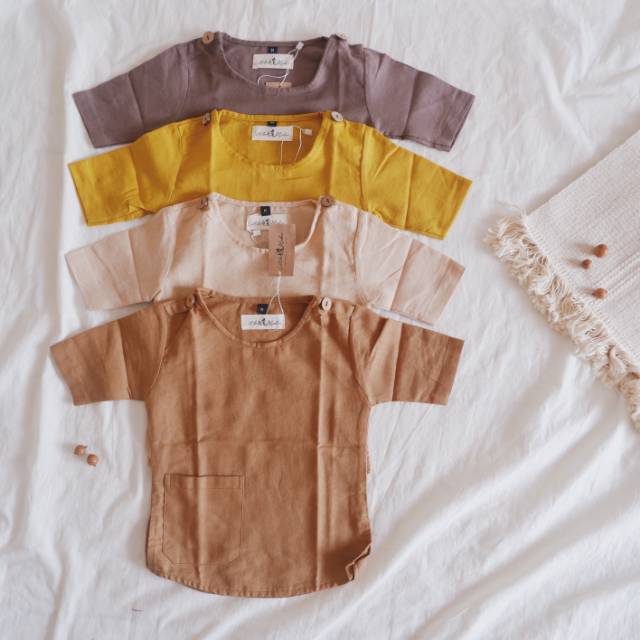 KAY SHIRT BABY KIDS BAJU  ANAK  PEREMPUAN  LAKI ATASAN 