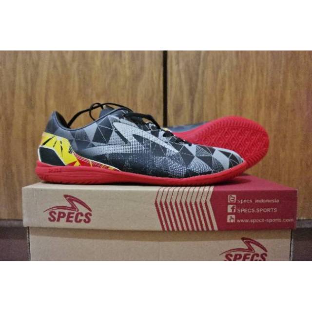 Sepatu Futsal Specs Prisma abu2 Original BNIB