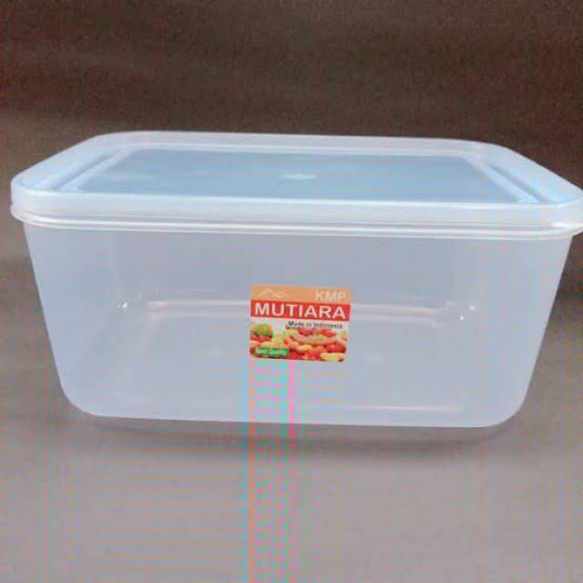 Kotak / Wadah / Box / Plastik Mutiara Pack - KMP 1800mL Bening