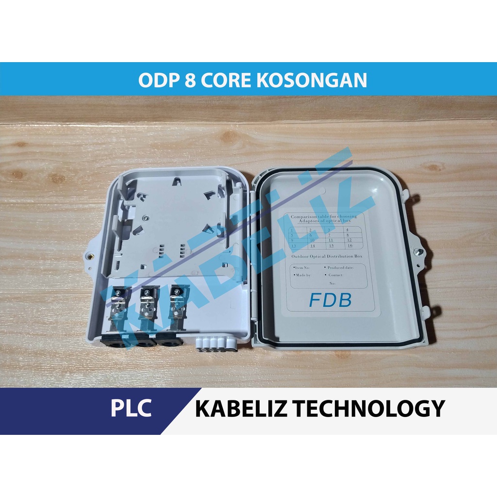 odp kapasitas 8c 8core model plc kosongan odp 8 core murah