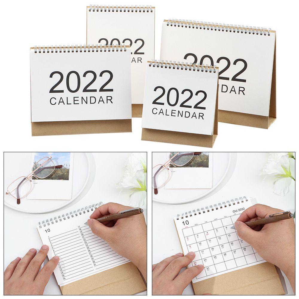 R-flower 2022 Kalender Meja Multifungsi Motif Bunga