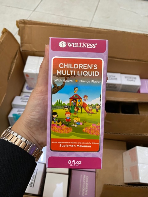 Wellness Childrens Multi Liquid - Multivitamin Anak