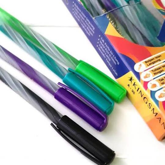 

Pulpen Ulir Kingsman Rainbow Pen Lilin 0.5Mm (12Pcs) Bestacc192 Original
