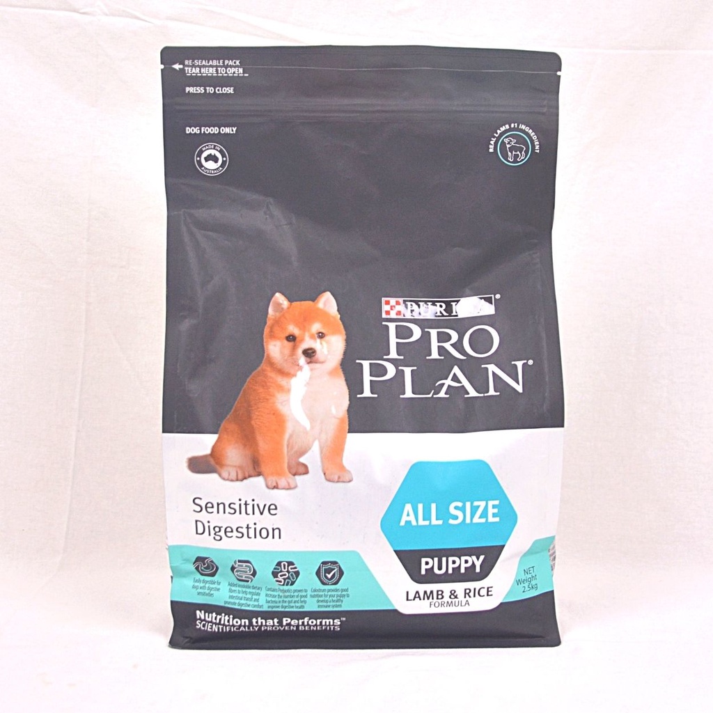PROPLAN Makanan Anakan Anjing Sensitive Puppy Lamb and Rice 2.5kg