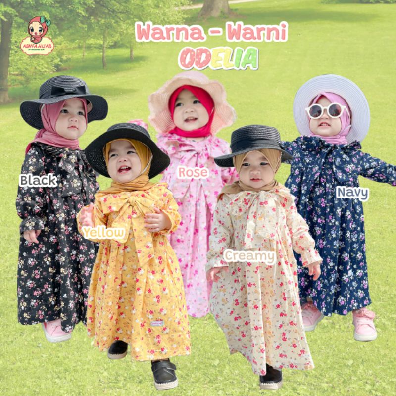 Gamis Odelia by Ashfa Hijab
