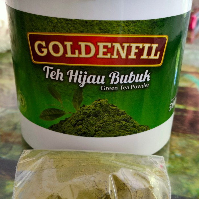 

Goldenfil Greentea Powder Matcha Bubuk Teh Hijau Repack 20gr