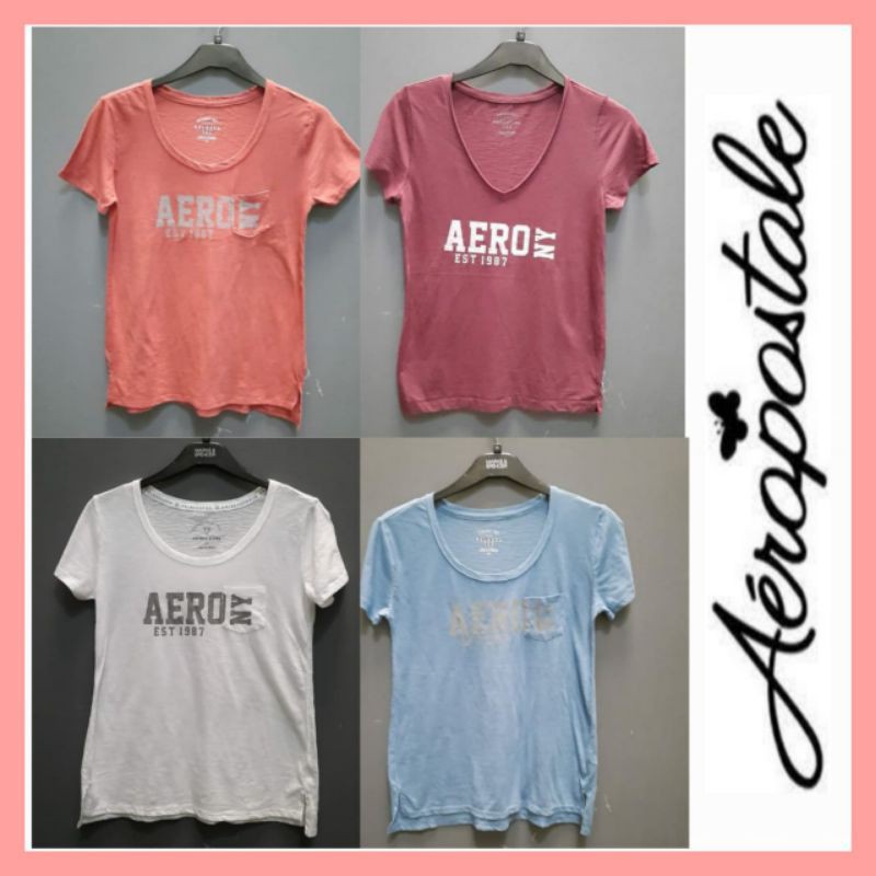 Kaos Wanita - Aeropostale ny t shirt original big size
