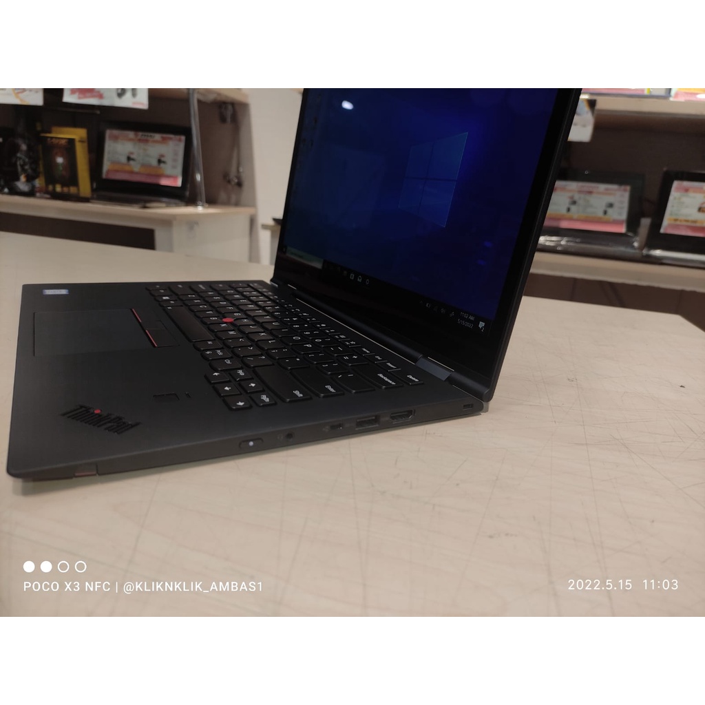 Laptop Lenovo Thinkpad X1 YOGA Intel I5 8350U 8GB 512GB FHD TOUCH Windows 10 Professional Black