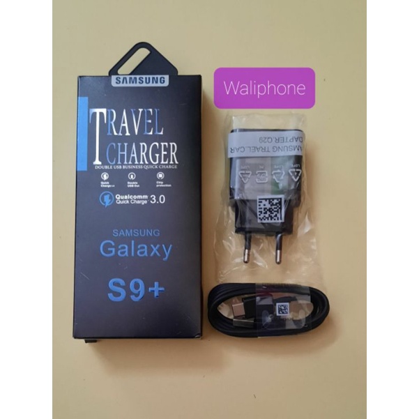 original charger samsung s9+ usb type-c fast charging bisa buat semua handphone colokan sama