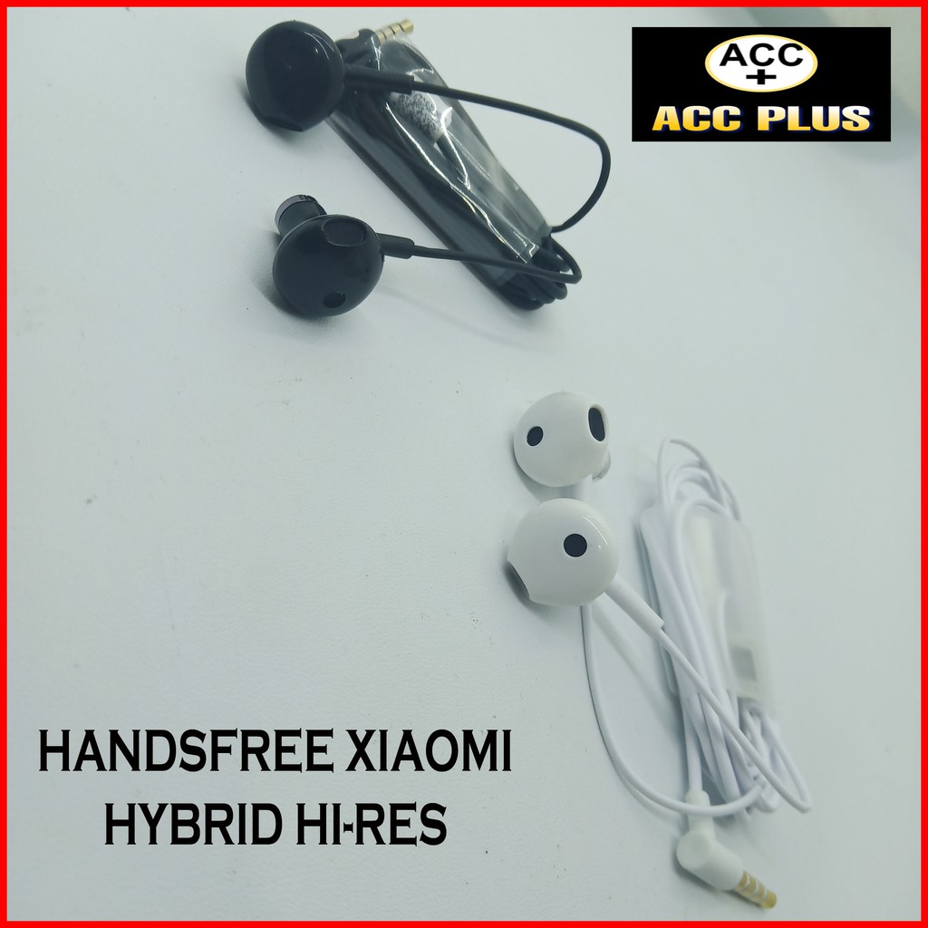 Headset Xiaomi Hi-Res Original 100 Audio Jack 3.5mm Mi Dual Driver Earphones Xiaomi