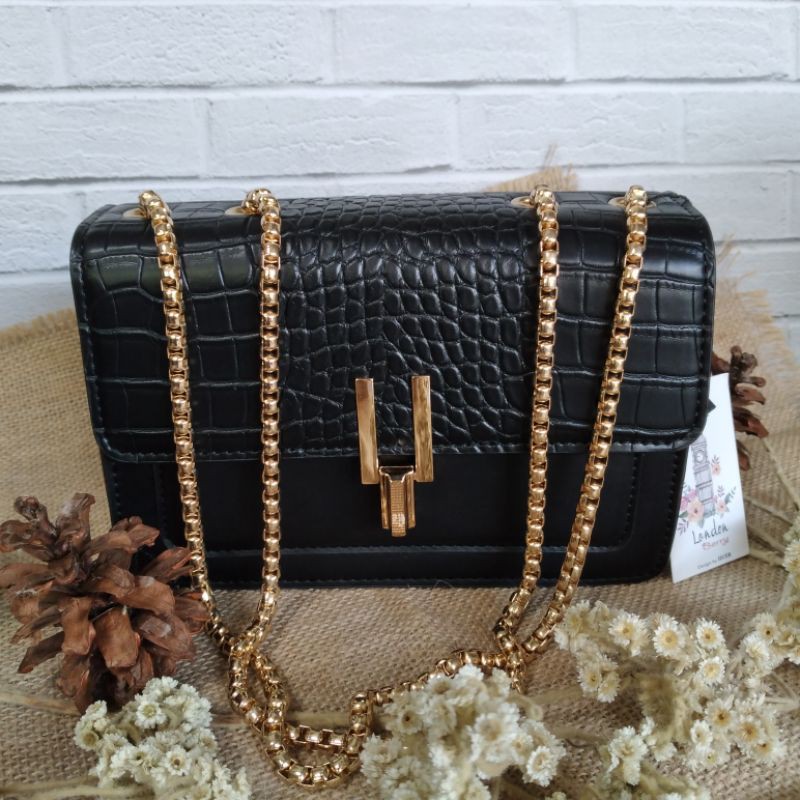 LONDON BERRY BY HUER INGGY CROC EMBOSSED