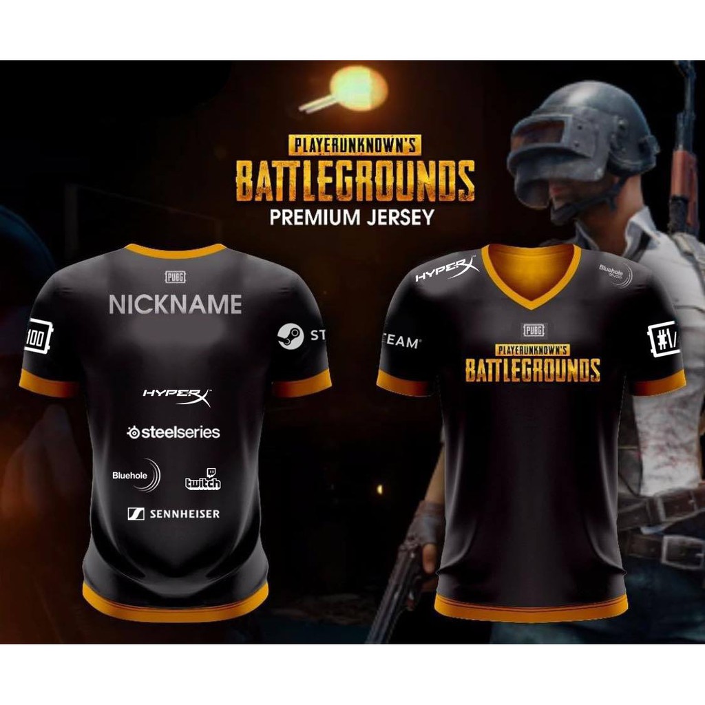 BAJU KAOS JERSEY GAME PUBG 2018 MOBILE LEGENDS AOV DOTA2 CS GO PDS