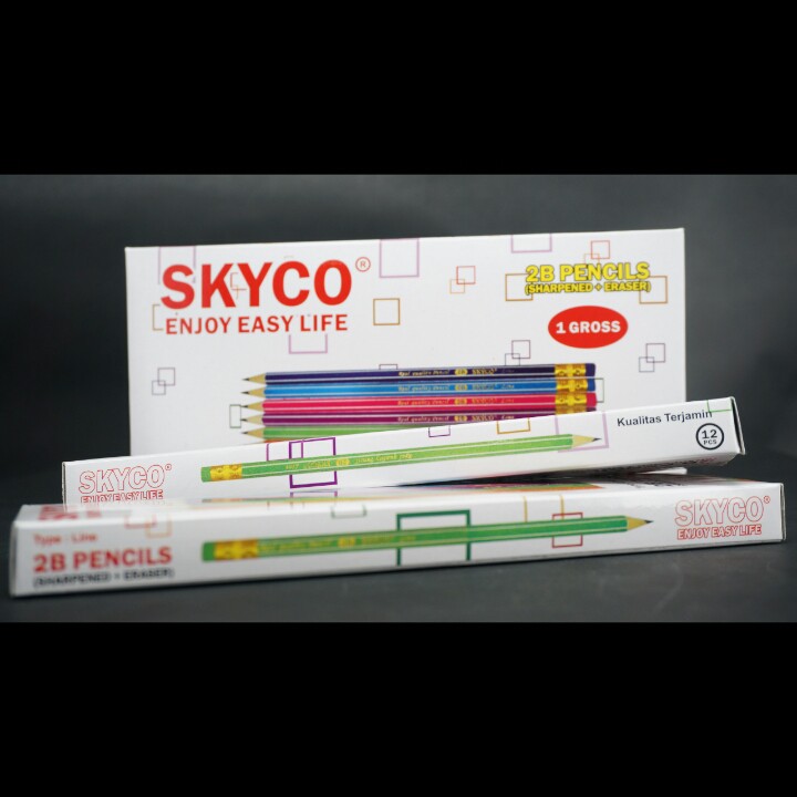 

PENSIL / PENCIL SKYCO PELANGI 2B