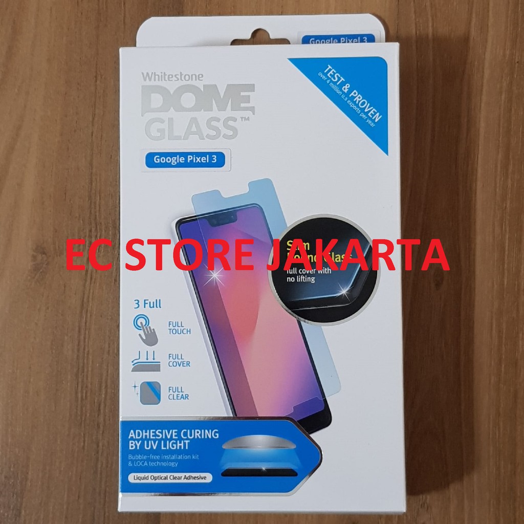 Original WhiteStone Full Adhesive Tempered Glass Google Pixel 3