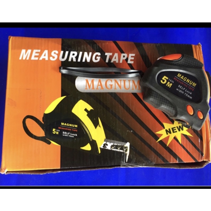 Meteran 5 m SELFLOCK . Measuring tape MAGNUM