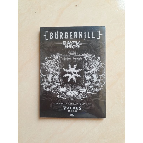 DVD BURGERKILL BLASTING EUROPE