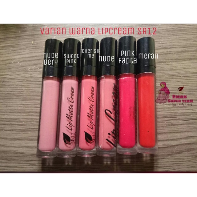 Lip cream / lip matte cream / lip cream matte sr12