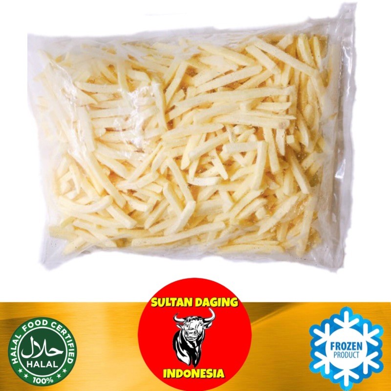 

KENTANG GORENG SHOESTRING 2,5 KG/ KENTANG/ KENTANG SHOESTRING/ SHOESTRING/ KENTANG GORENG FROZEN