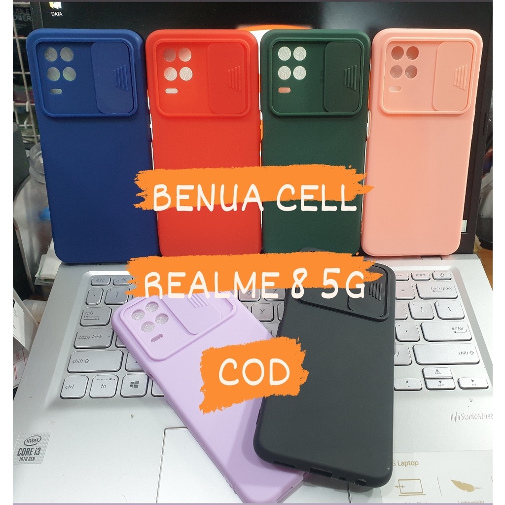 REALME 8 5G - CASE SLIDE KAMERA REALME 8 5G - SOFTCASE SLIDING REALME 8 5G - BC