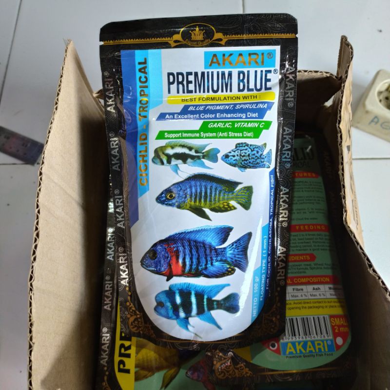 AKARI Premium Blue Cichlid Tropical 100gr