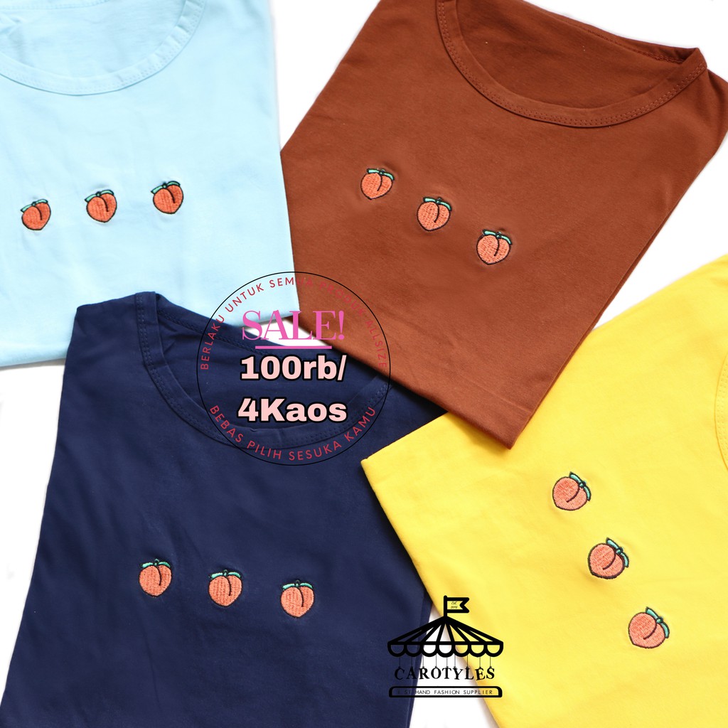 KAOS WANITA PEACHY T SHIRT ATASAN BAJU WANITA CEWEK KAOS WANITA PEACHY T SHIRT ATASAN BAJU WANITA CEWEK
