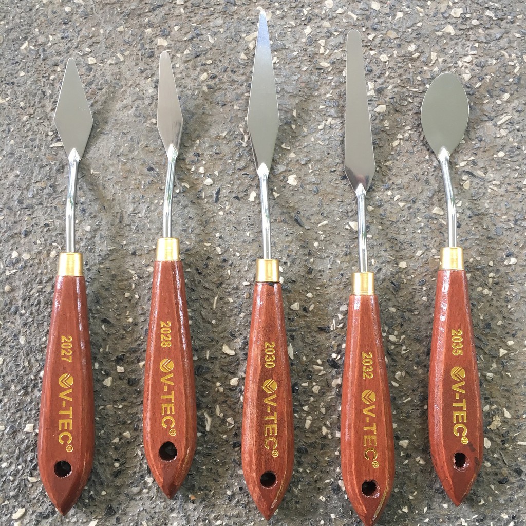 

H7Y Termurah V-tec pisau palet / Paint knife / Seri 20xx satuan / Pisau Lukis Painting Vtec