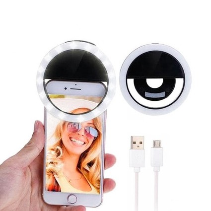 Lampu LED HP Kamera Selfie Phone Ring Light Flash TikTok Vlog LED-30