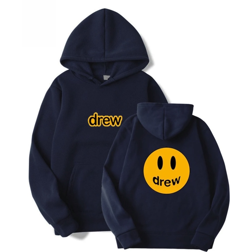 DREW FONT Jumper Hoodie II DREW FONT Sweater Hoodie II Sweter Oblong Topi SIZE M - XL ( Pria &amp; Wanita / Anak &amp; Dewasa )