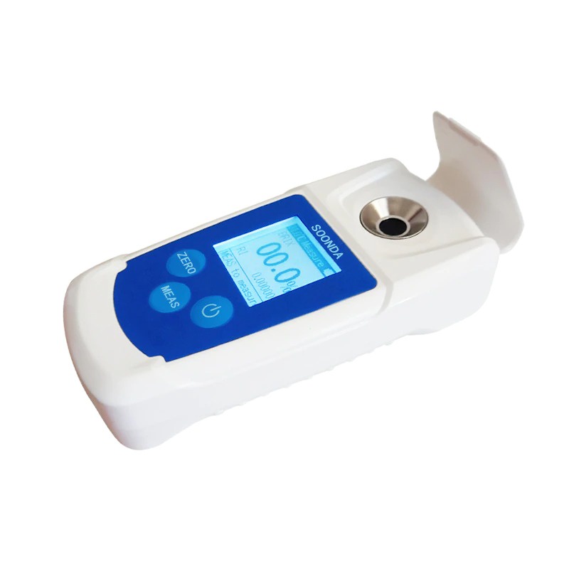 Alat Ukur Konsentrasi Gula Digital Portabel Refractometer Sugar Brix Meter Digital 0-55%