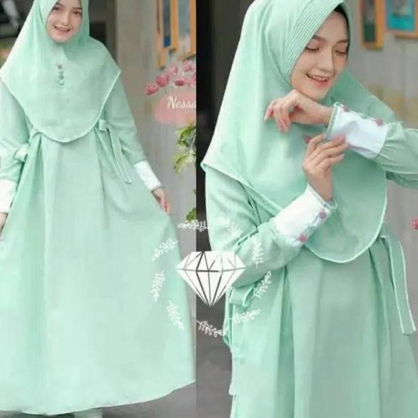 Gamis Nessa| Nessa Dress Moscrepe