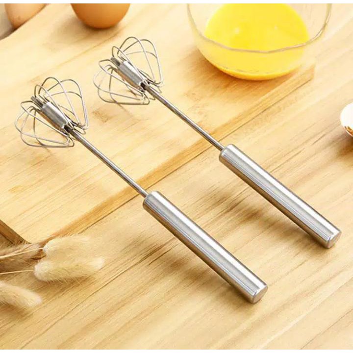 Alat Kocok Telur tekan /Kocokan Telur Otomatis Stainless/mixer