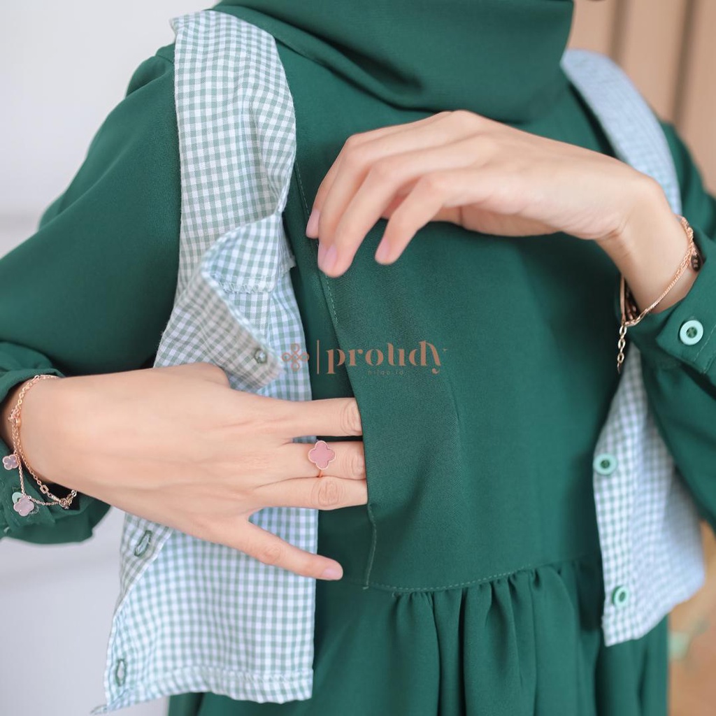 Subin Dress Busui Friendly By Proudyhijab